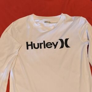 Hurley White Long Sleeve Shirt